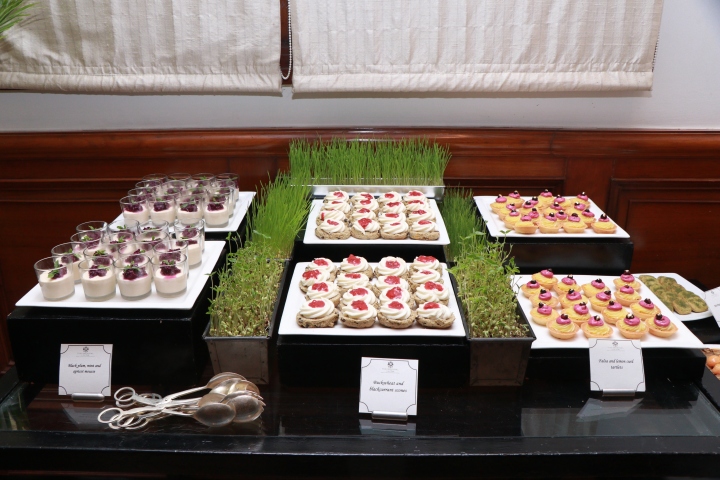 Healthy Dessert Station curated by Chef Alok Verma- Executive Sous Chef The Imperial New Delhi